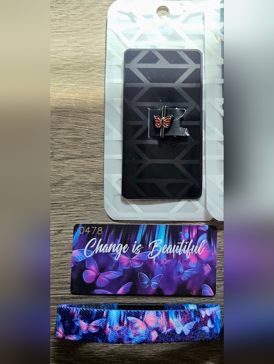 Zox Jewelry - ZOX "CHANGE IS BEAUTIFUL" #478 SOLD OUT interactive butterfly vintage wristband